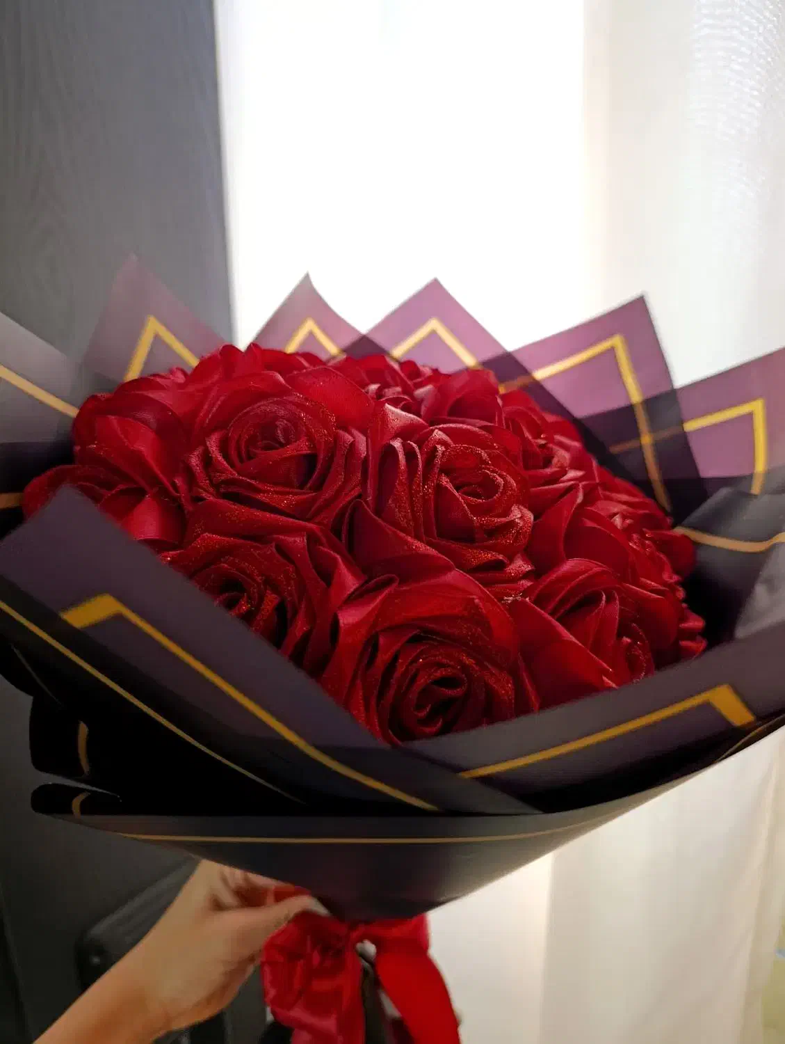 گل روبانی|گل مصنوعی|برازجان, |دیوار