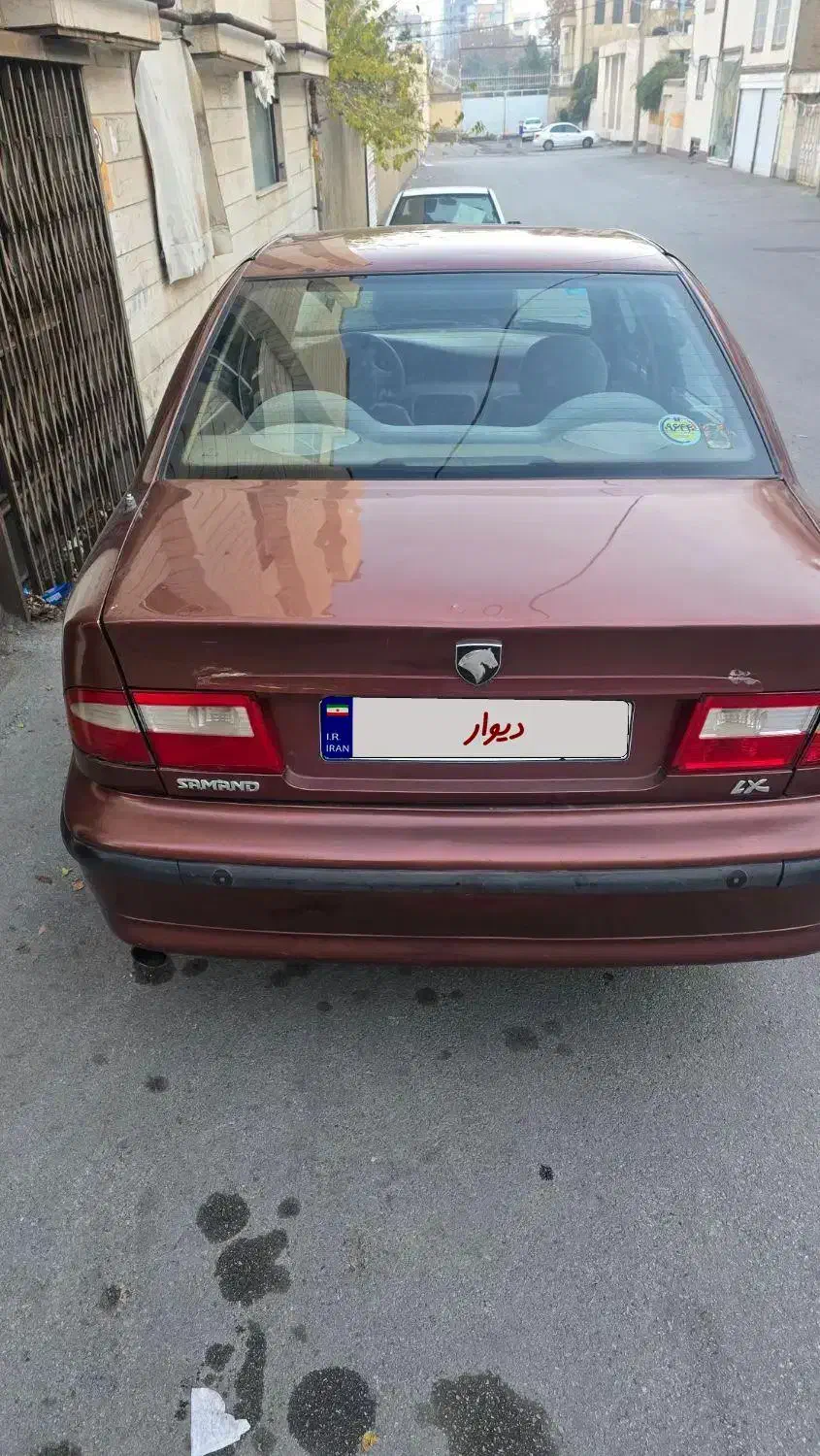 سمند مدل ۸۷ / قهوه ای|خودرو سواری و وانت|ارومیه, |دیوار