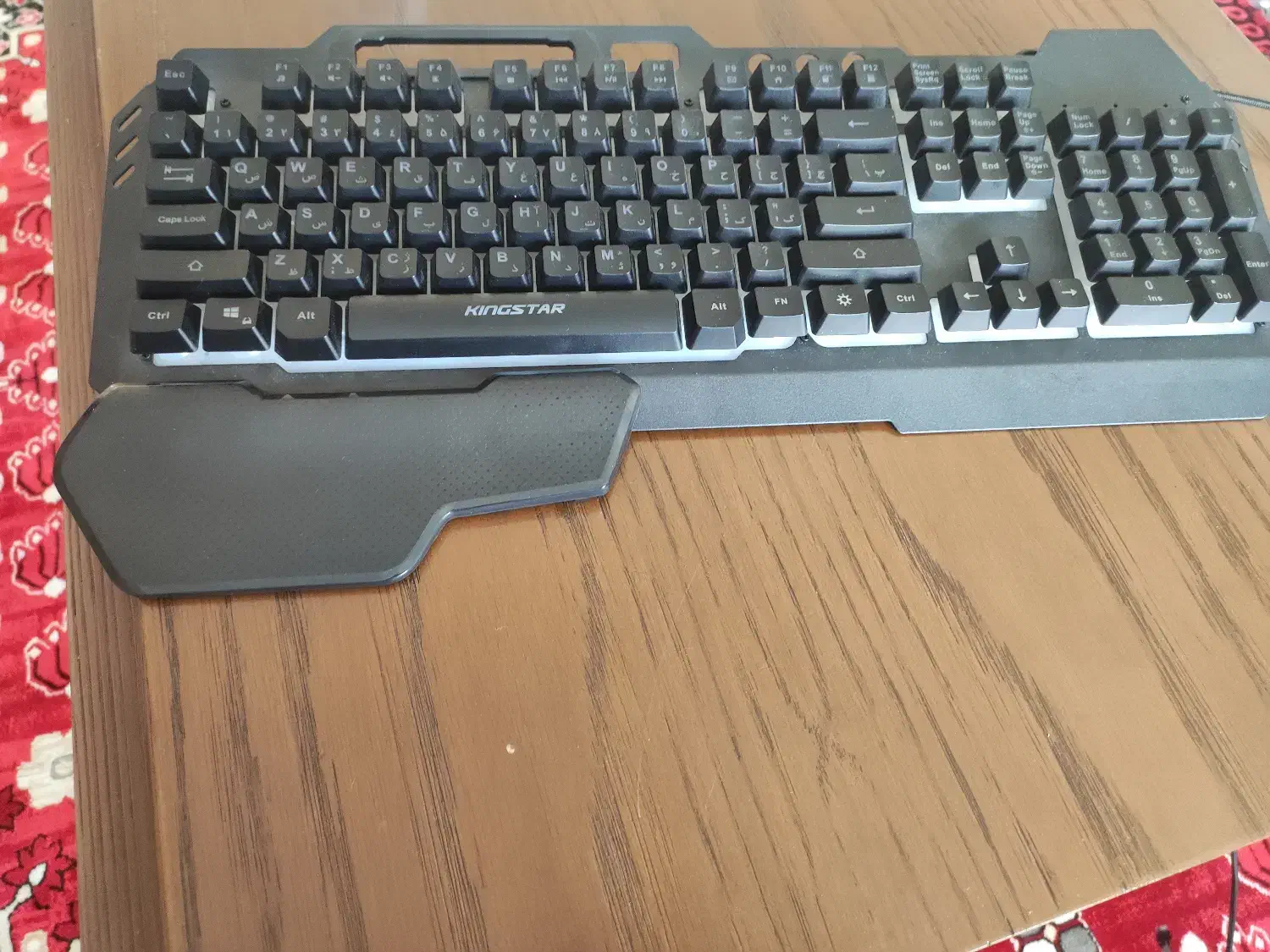 کیبورد کینگ استار گیمینگ مدل KB155G|قطعات و لوازم جانبی رایانه|خورموج, |دیوار