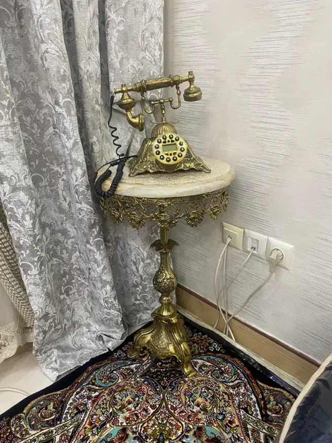 تلفن برنجی|تلفن رومیزی|تهران, شهرک رضویه|دیوار