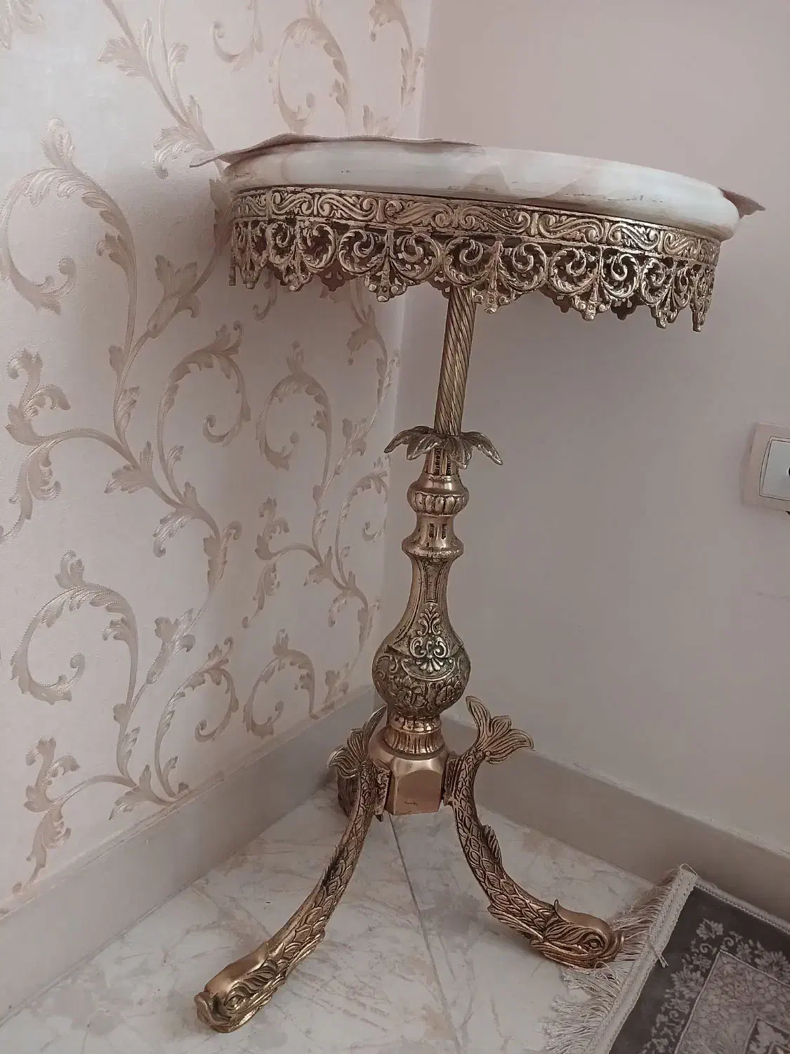 میز برنز|میز تلفن|زنجان, |دیوار