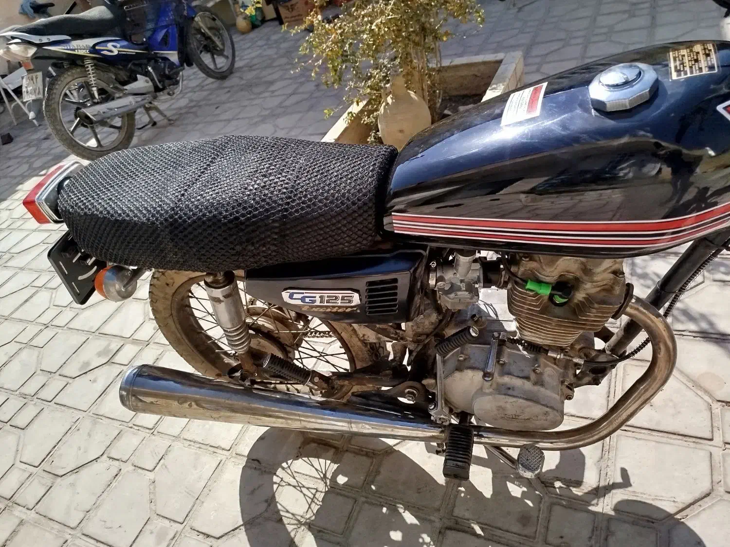 موتور ترح قدیم 125 مزایده ای|موتورسیکلت|داراب, |دیوار