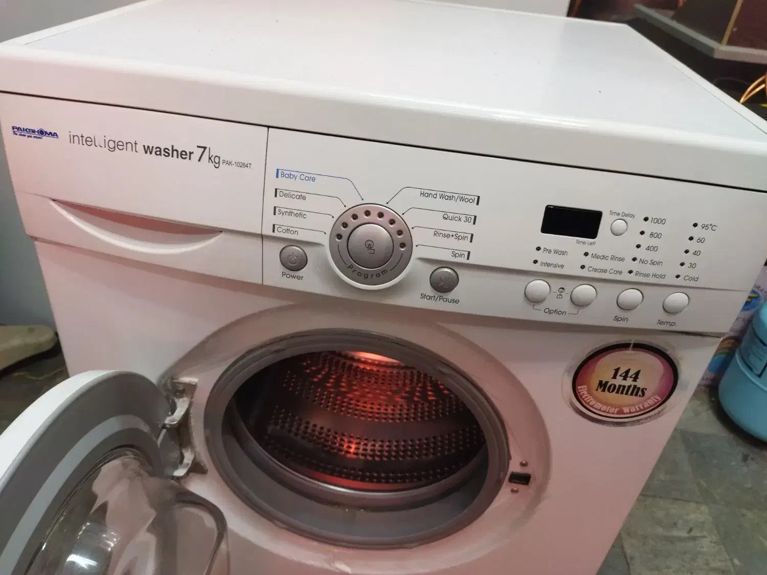 لباسشویی 7کیلویی پاکشوما|ماشین لباسشویی و خشک‌کن لباس|مراغه, |دیوار