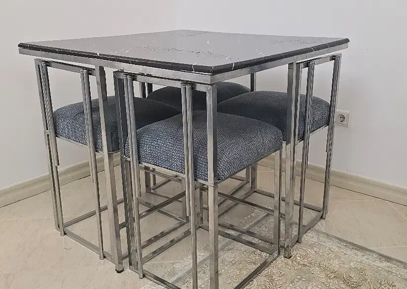 میز غذا خوری ۴ نفره|میز و صندلی غذاخوری|جم, |دیوار