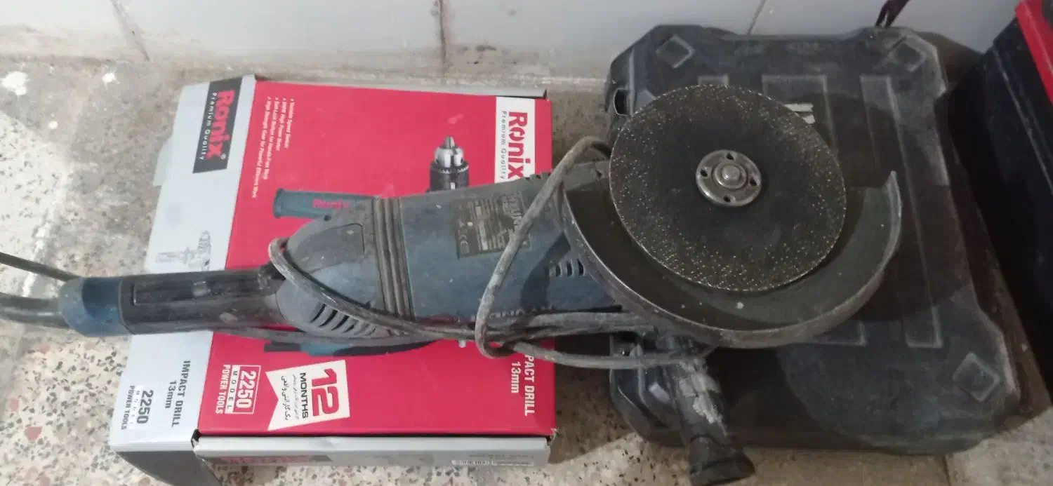 سنگ فرز دستگاه جوش دلر کابل|ابزارآلات|زنجان, |دیوار