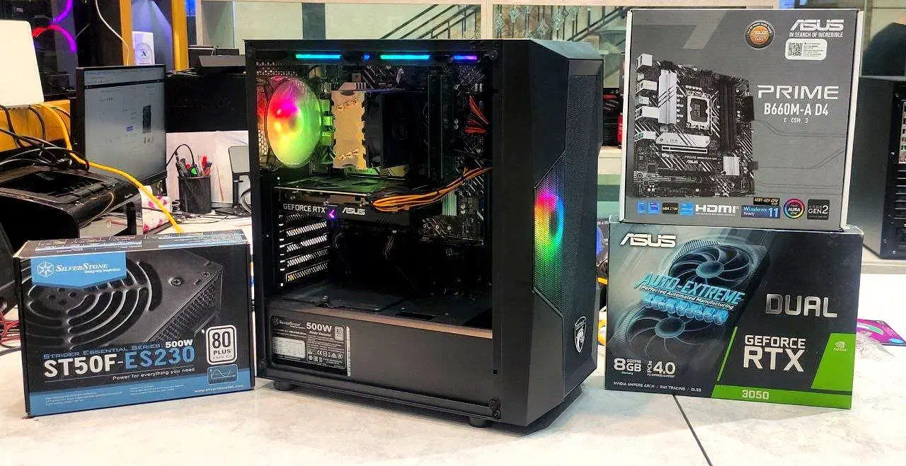 کیس گیمینگ نسل ۱۲|رایانه رومیزی|مشهد, عامل|دیوار