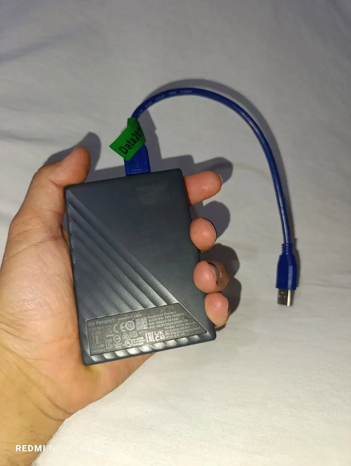 هارد SSD اکسترنال وسترن دیجیتال WD مدل My passport|قطعات و لوازم جانبی رایانه|زنجان, |دیوار