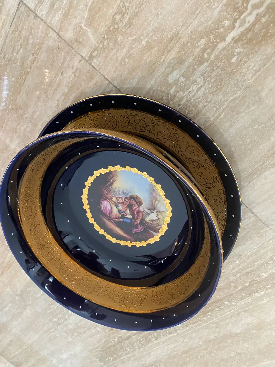 ظروف چینی لیلی و مجنون|ظروف سرو و پذیرایی|لنگرود, |دیوار