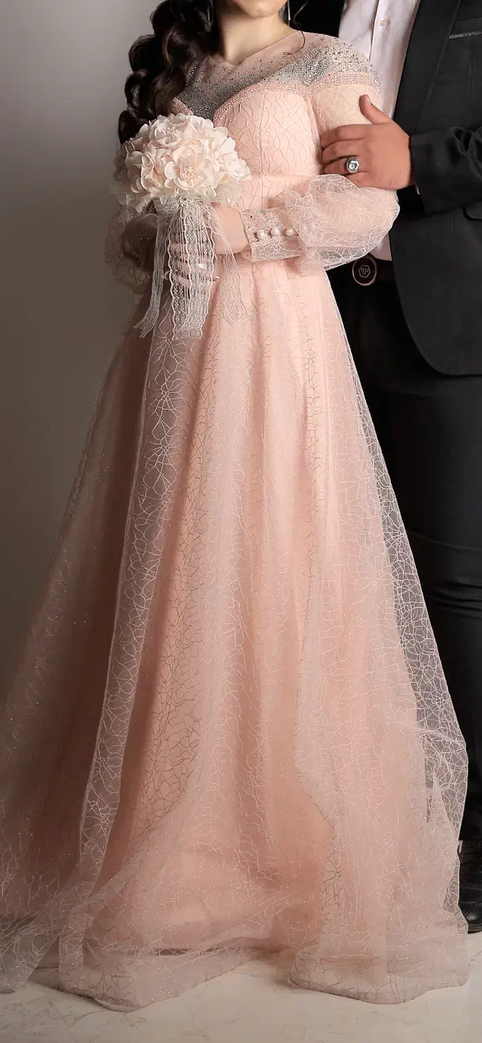 لباس مجلسی گلبهی ملایم|لباس|تهران, عبدلآباد|دیوار