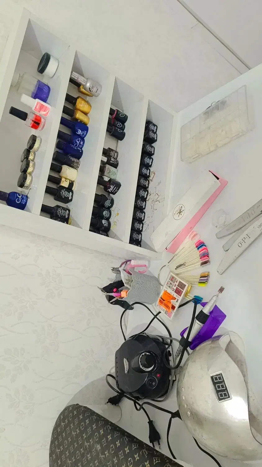 وسایل کاشت ناخن|آرایشی، بهداشتی، درمانی|اهواز, سپیدار|دیوار