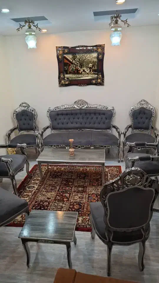 مبل استیل ۹ نفره|مبلمان خانگی و میز عسلی|شهریار, شهریار|دیوار