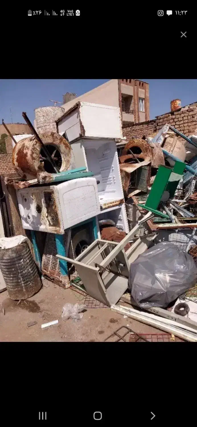 خرید ضایعات کلی جزعی  درب منزل ..|خدمات پیشه و مهارت|نوبران, |دیوار