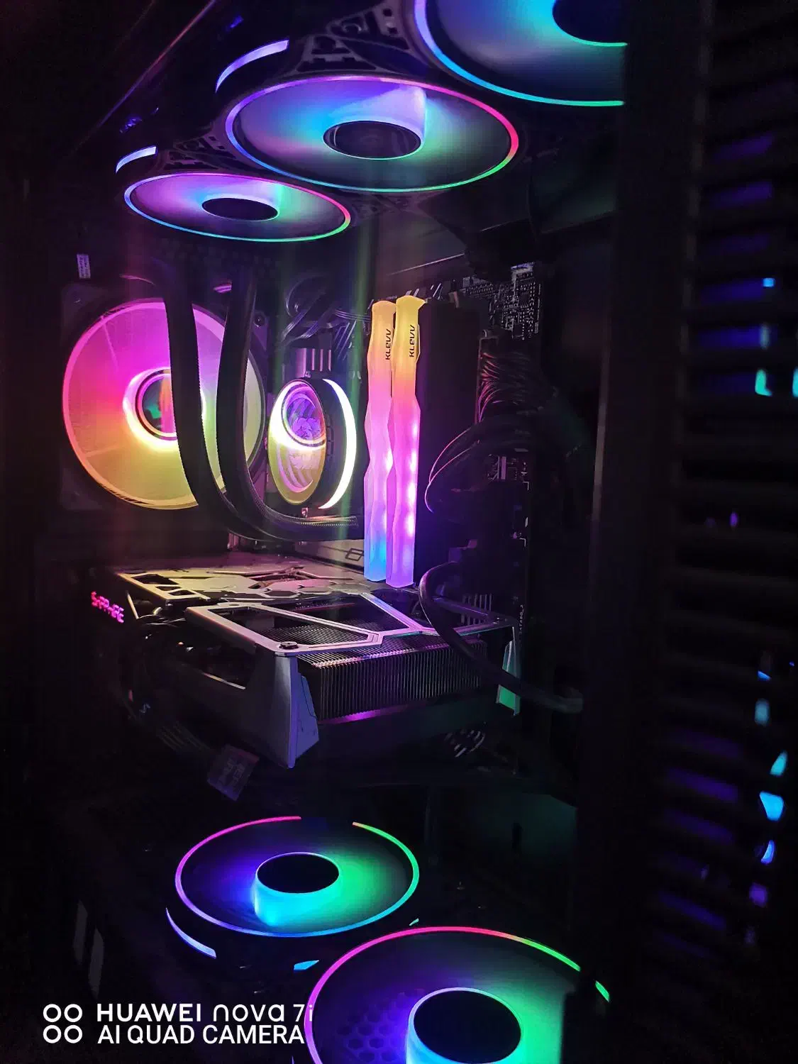 کیس Gaming i5 11400f 32G Ram Rx 5500XT 8G 512G M.2|رایانه رومیزی|کرمان, |دیوار