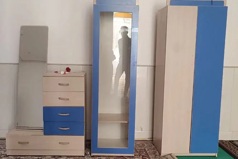 کمد و آیینه|جاکفشی، کمد، دراور|میبد, |دیوار