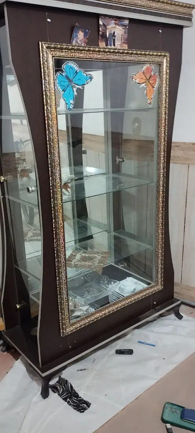 بوفه|بوفه، ویترین، کنسول|سلماس, |دیوار