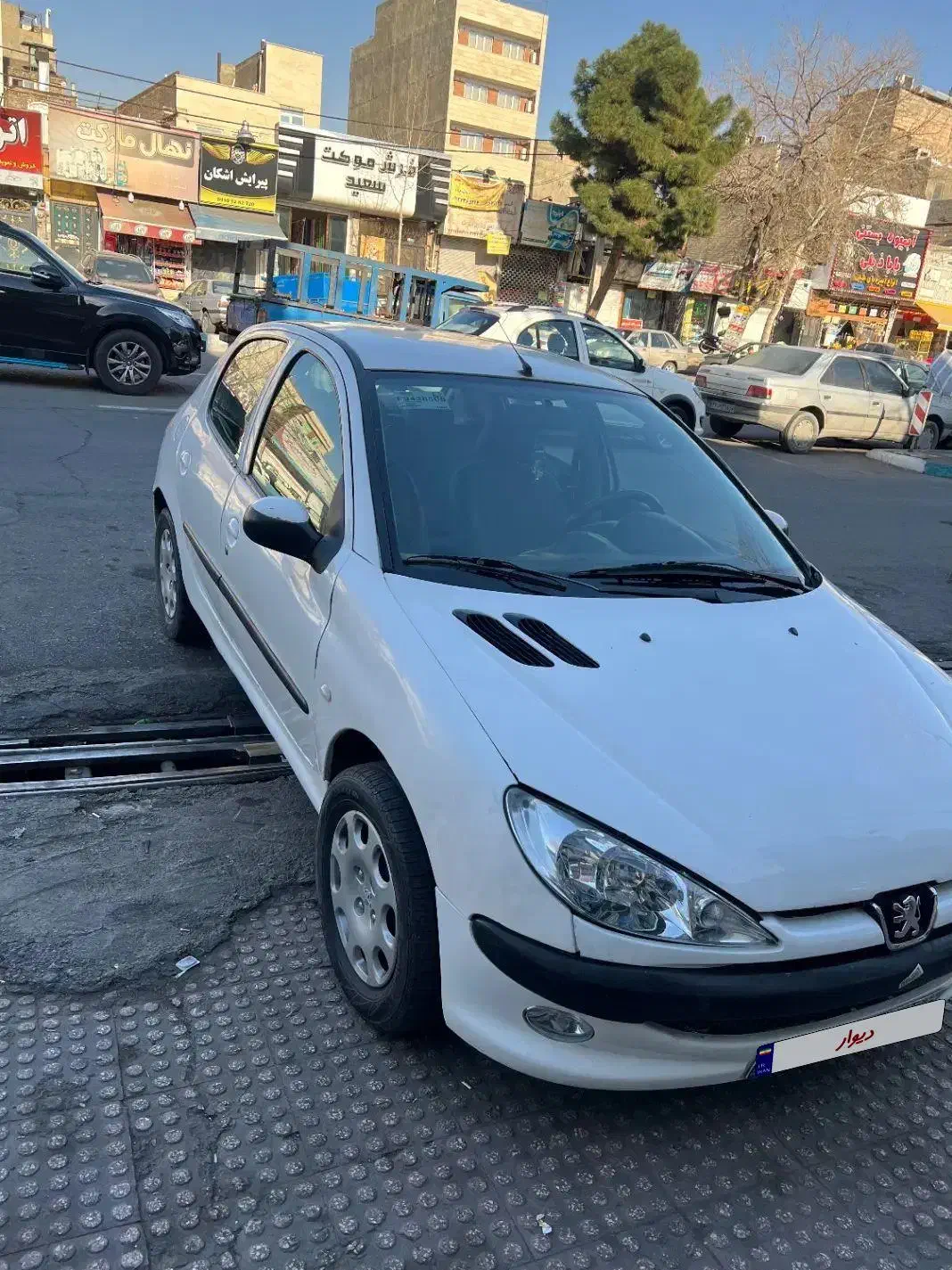 ۲۰۶مدل ۸۴سفید|خودرو سواری و وانت|تهران, جوادیه تهرانپارس|دیوار