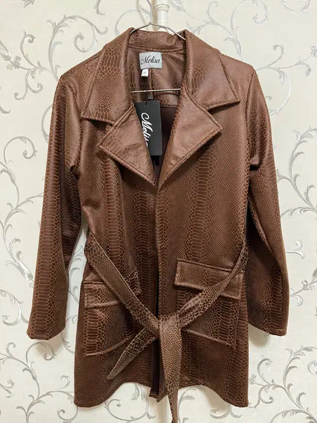 کت چرم پوست ماری پاییزی زنانه نو سایز ۴۰|لباس|تبریز, |دیوار