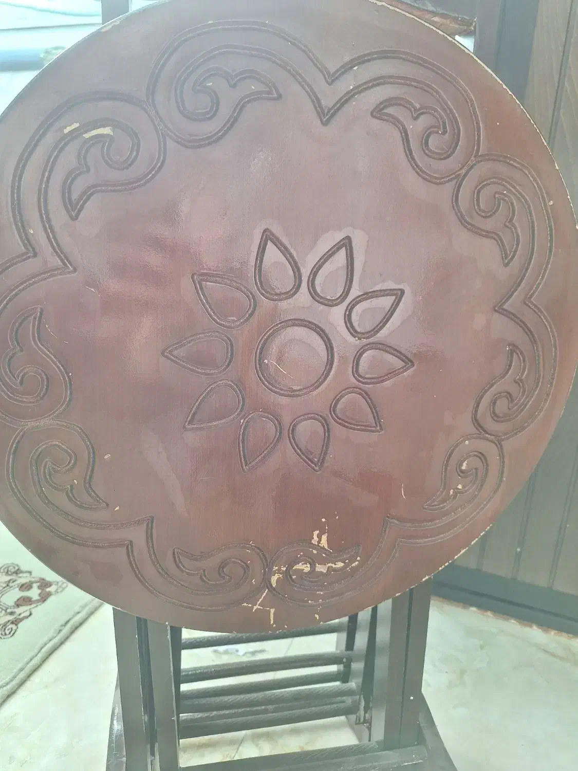 میز عسلی تاشو|مبلمان خانگی و میز عسلی|فولادشهر, A4|دیوار