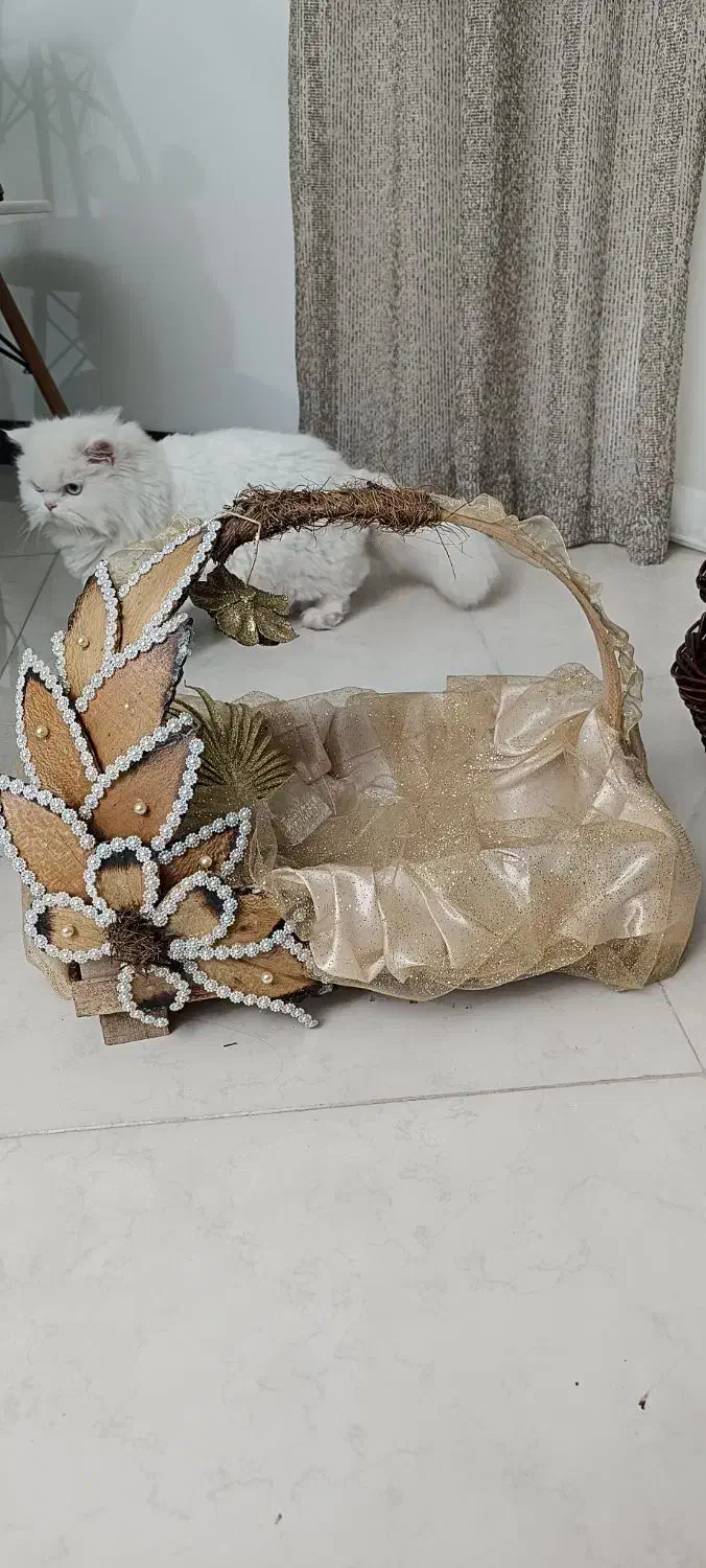 سبد حصیری و سبد مناسب شب یلدا و درختچه ی هفت سین|صنایع دستی و سایر لوازم تزئینی|فردیس, شهرک شهید حسینی|دیوار