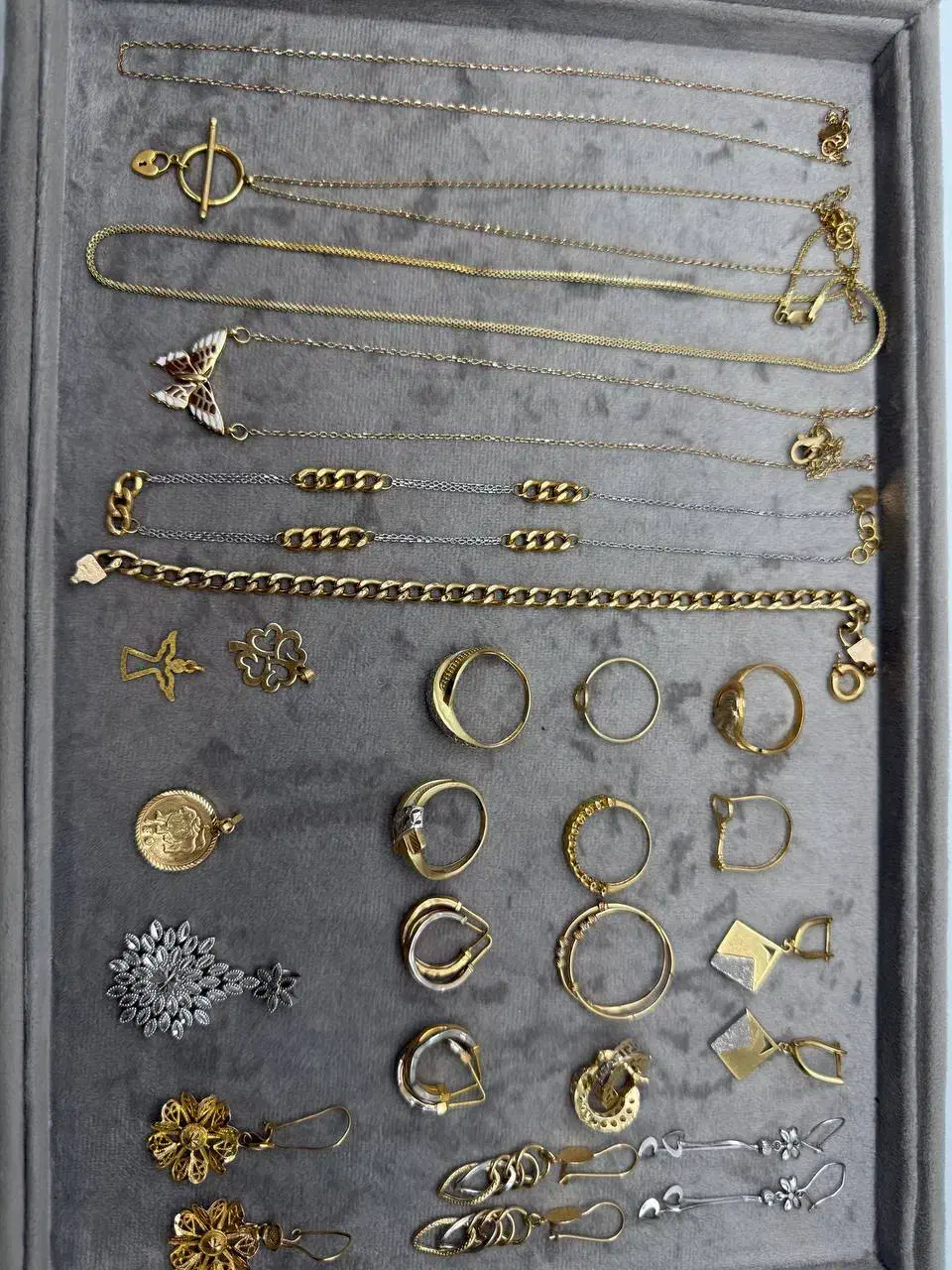 فروش دستبند و گردنی طلا بدون اجرت و با کیفیت|جواهرات|تهران, صد دستگاه|دیوار