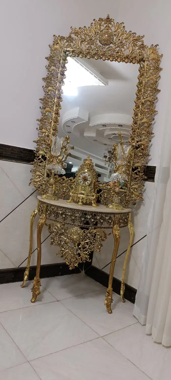 فروش آینه شمدان|بوفه، ویترین، کنسول|کنگاور, |دیوار