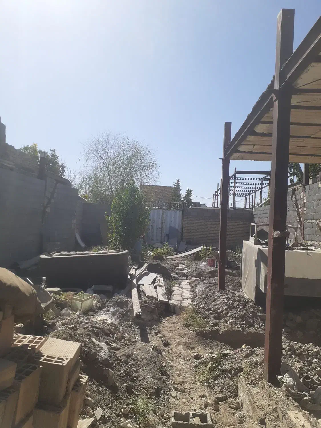 فروش فوری زمین ملکی معاوضه با ویلایی یا آپارتمان|فروش زمین و ملک کلنگی|مشهد, زیرکن|دیوار