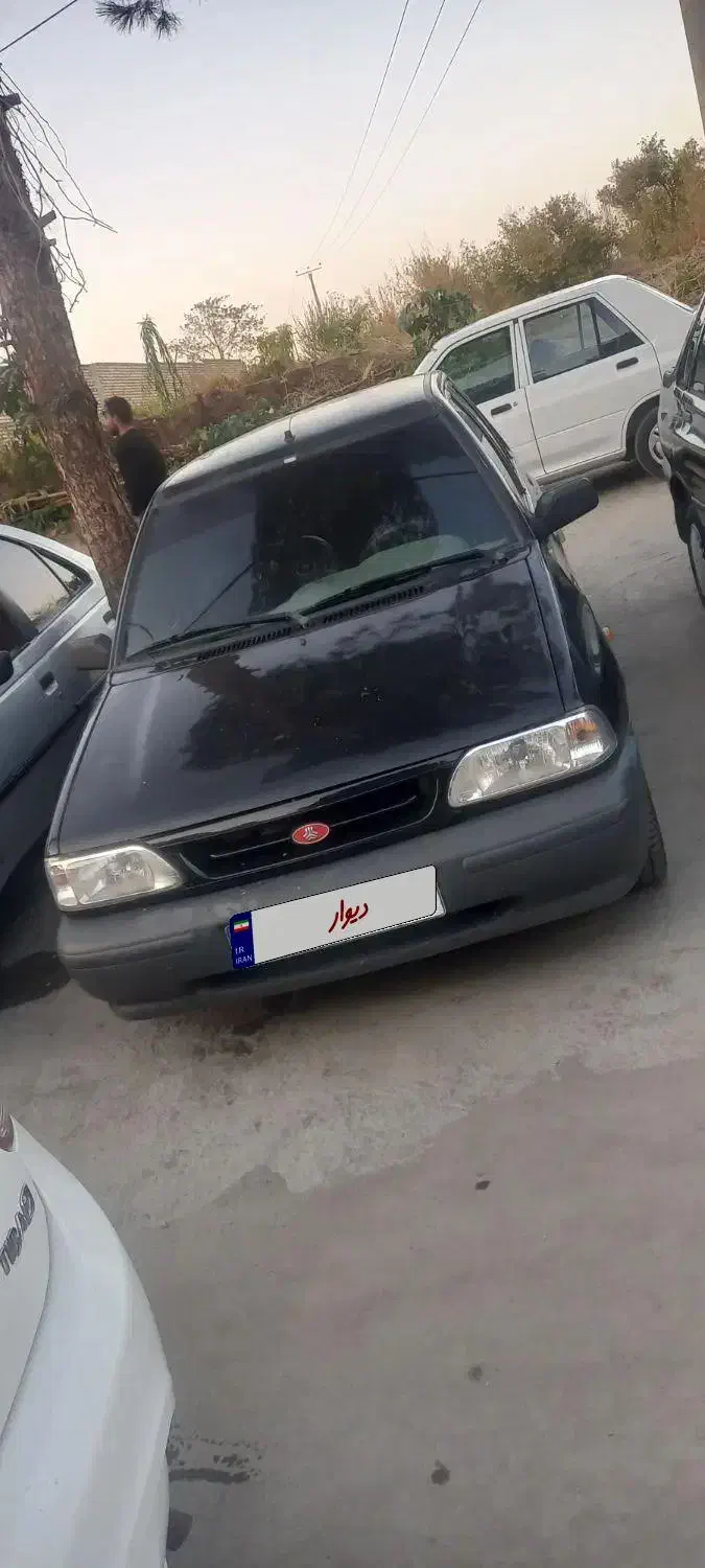 پراید مشکی مدل ۹۱|خودرو سواری و وانت|لنجان, |دیوار