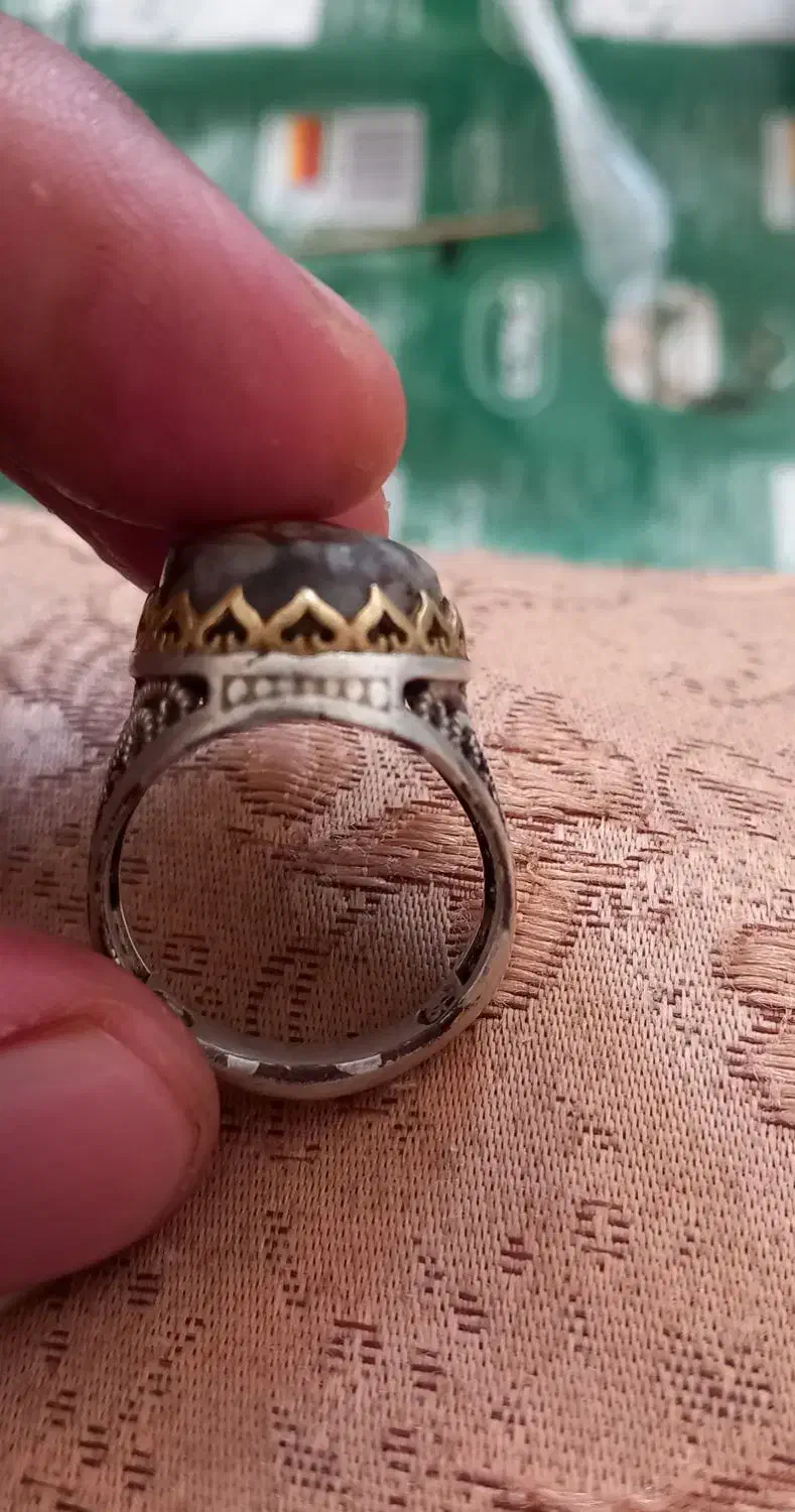 انگوشتر مردانه دو تا|جواهرات|کرمانشاه, |دیوار