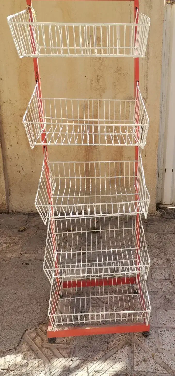 استند پفک و قفسه فروشی 10متر|کتابخانه، شلف، قفسههای دیواری|نورآباد, |دیوار