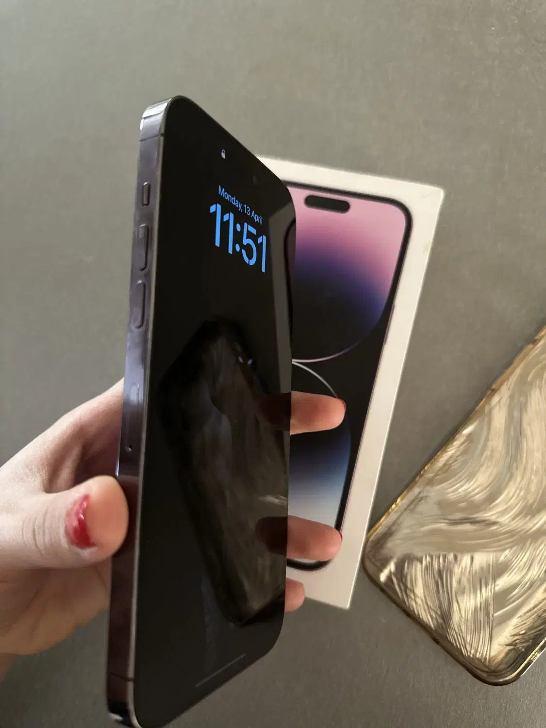 iPhone 14 pro max 256G|موبایل|کنگاور, |دیوار