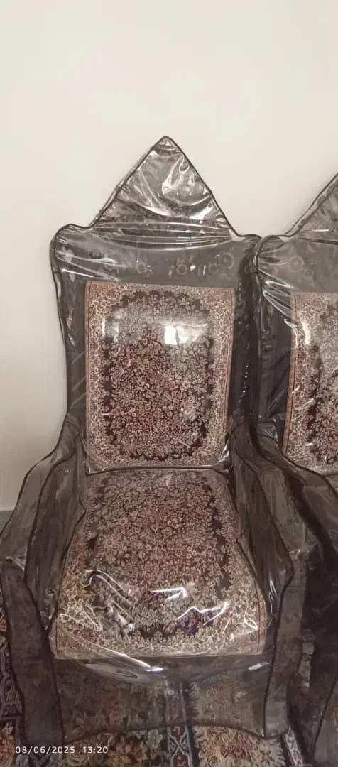 مبل قالی طرح شیر کاور کشیده شده نو نو|مبلمان خانگی و میز عسلی|بم, |دیوار