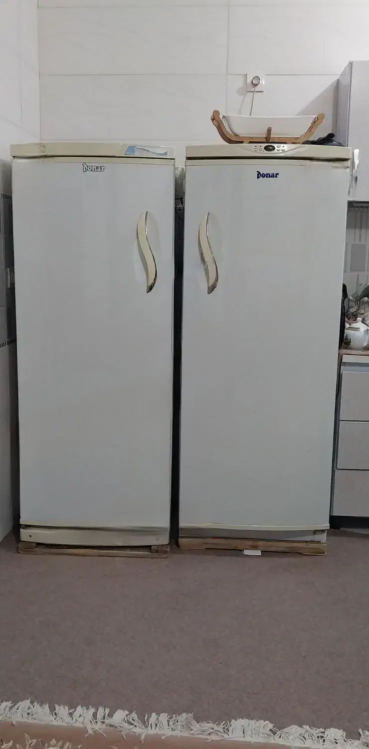 یخچال فریزر دوقلو دونار بدون مشکل و تمیز|یخچال و فریزر|ایلام, |دیوار
