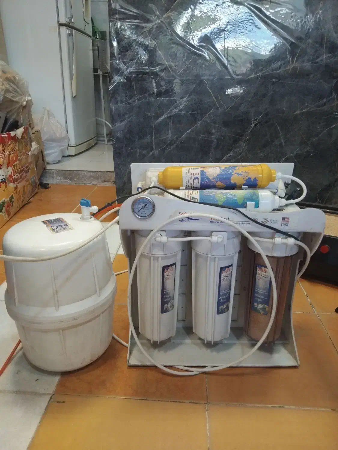 تسویه آب سافت واتر|آبسردکن و تصفیه آب|سنندج, |دیوار