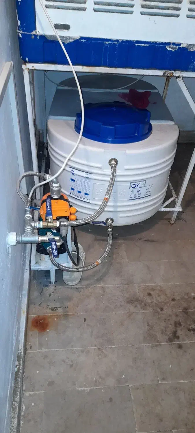 تاسیسات نصپ پمپ آب منبع ولوله کشی|خدمات پیشه و مهارت|پردیس, شهرک صنعتی خرمدشت فاز ۷|دیوار