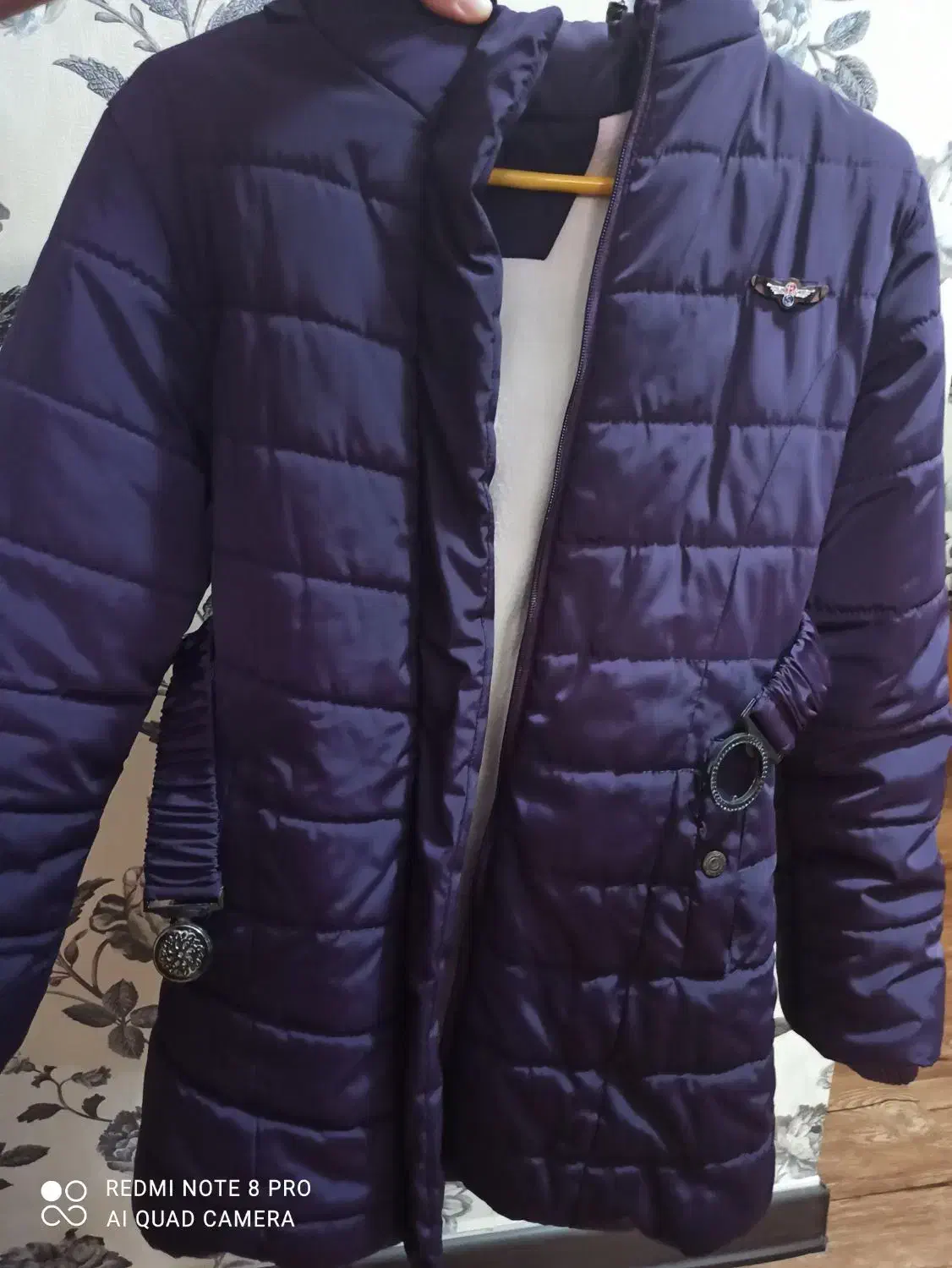 کاپشن دخترانه کلاه دار|لباس|چمران, |دیوار