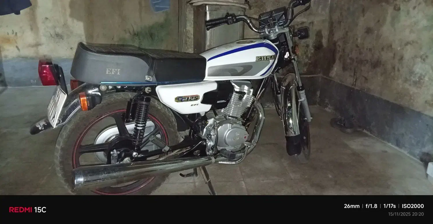 موتور ۱۲۵سی سی.مدل ۱۴۰۳.برج یازده ۴۰۳|موتورسیکلت|شیراز, گلشن|دیوار