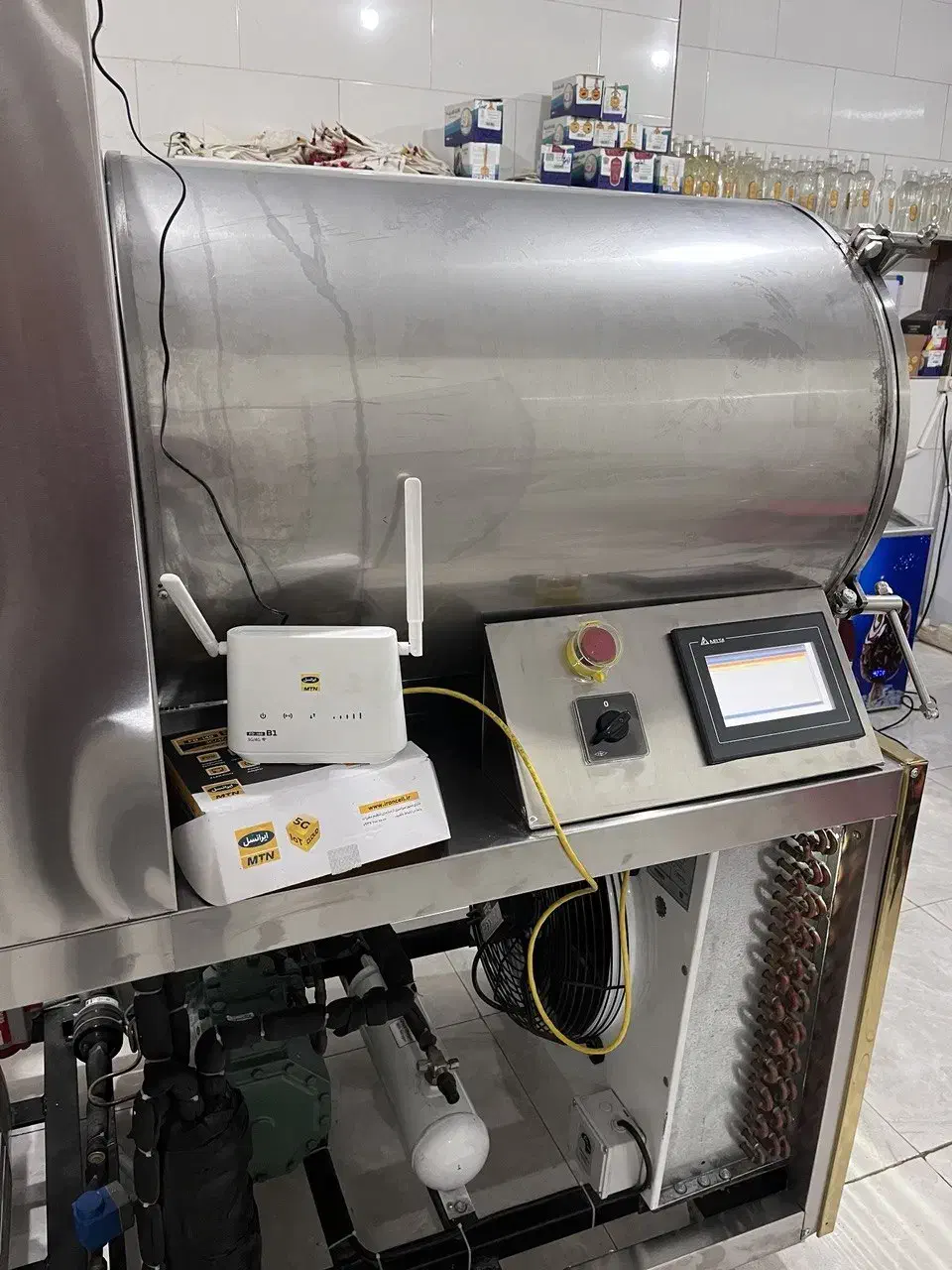 خشک کن/فریز درایر/خشک کن انجمادی|ماشین‌آلات صنعتی|قائن, |دیوار