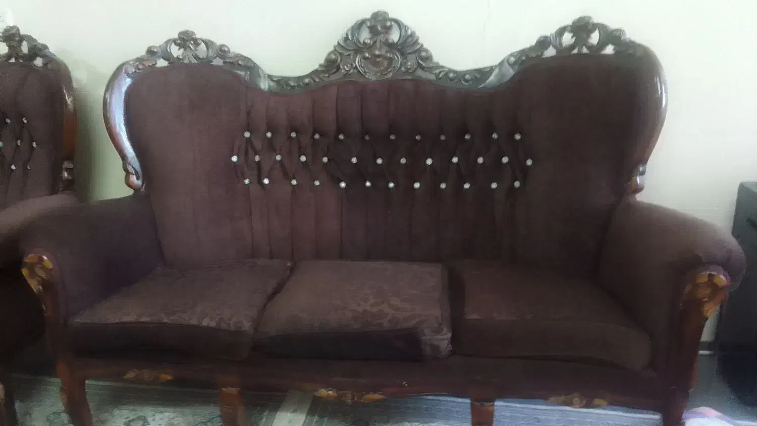 مبل سلطنتی.|مبلمان خانگی و میز عسلی|سبزوار, فرهنگیان|دیوار