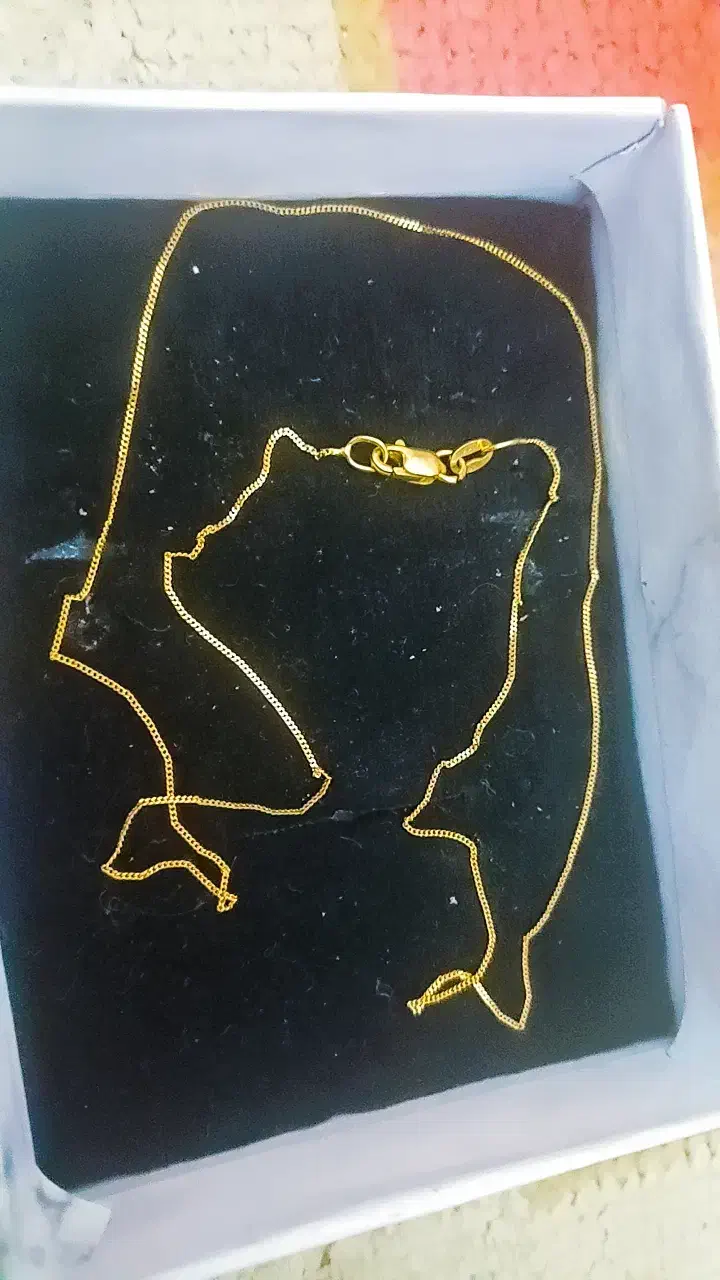 زنجیر طلا کاملا نو|جواهرات|قم, نیروگاه|دیوار