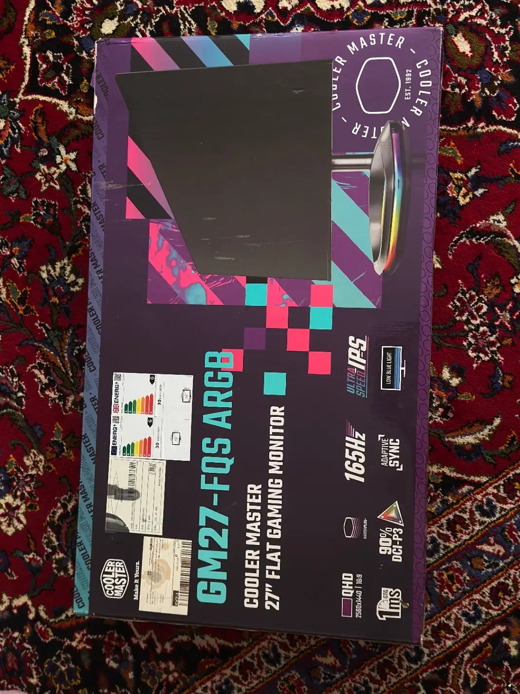فروش مانیتور کولر مستر  GM27-fqsArgb|قطعات و لوازم جانبی رایانه|شیراز, گلدشت معالی‌آباد|دیوار