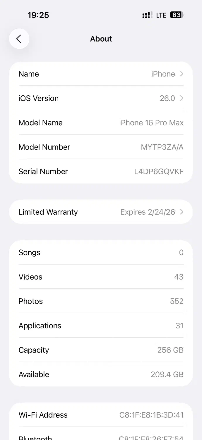 Iphone 16pro max 256|موبایل|قزوین, |دیوار