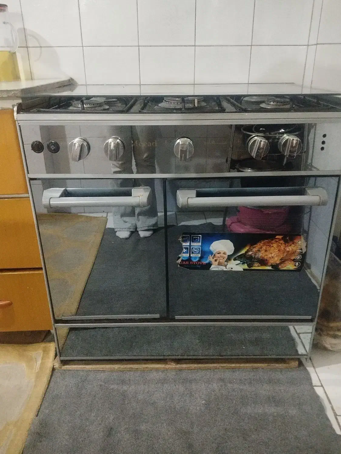 گاز پنج شعله طرح فر|اجاق گاز و لوازم برقی پخت‌وپز|ملارد, |دیوار