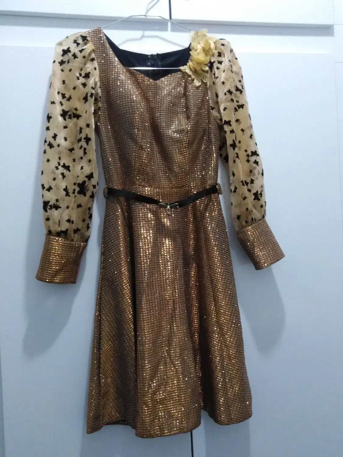 لباس مجلسی طلایی|لباس|مشهد, انصار|دیوار