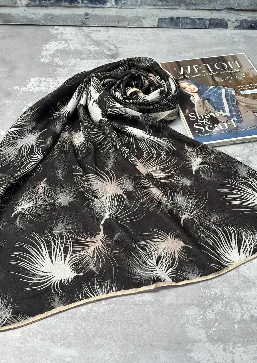 روسری نخی تک‌رنگ سانیا، راحت و شیک برای روزمره|لباس|نوشهر, |دیوار