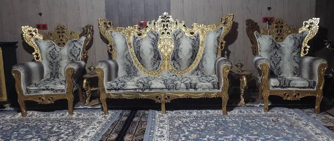 مبل سلطنتی وشیک|مبلمان خانگی و میز عسلی|قرچک, پارس سرام|دیوار