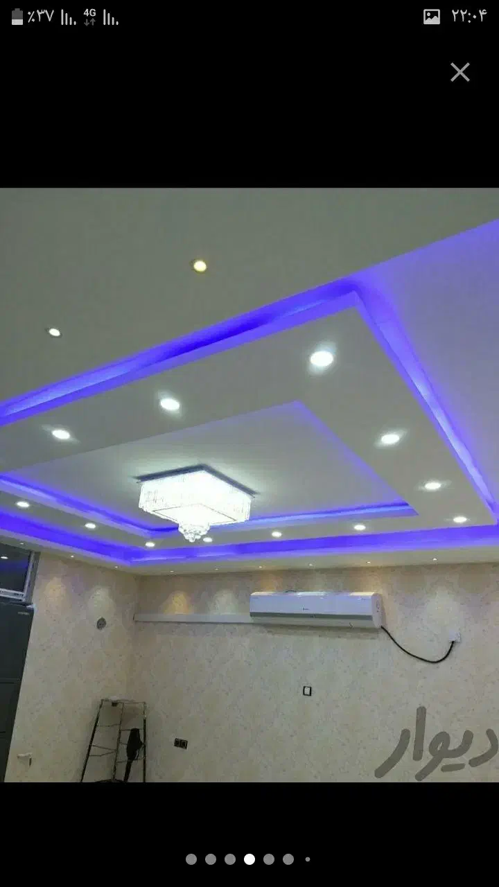 گچکاری گچبری طرح کناف ولکه گیری|خدمات پیشه و مهارت|بندر ماهشهر, |دیوار