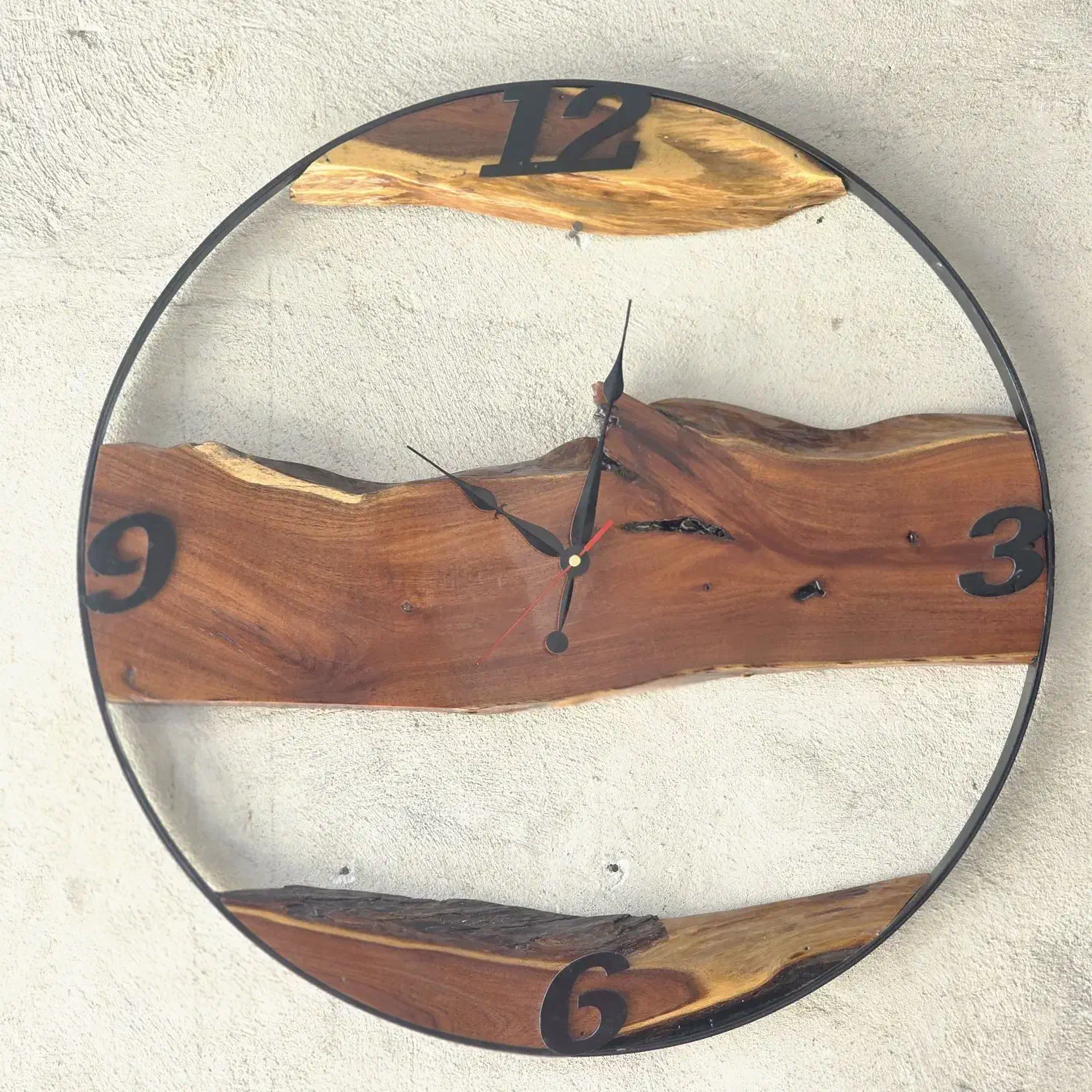 ساعت دیواری روستیک|ساعت دیواری و تزئینی|مبارکه, |دیوار