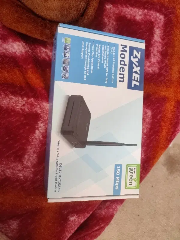 مودم Zyxel adsl|مودم و تجهیزات شبکه|زیرآب, |دیوار