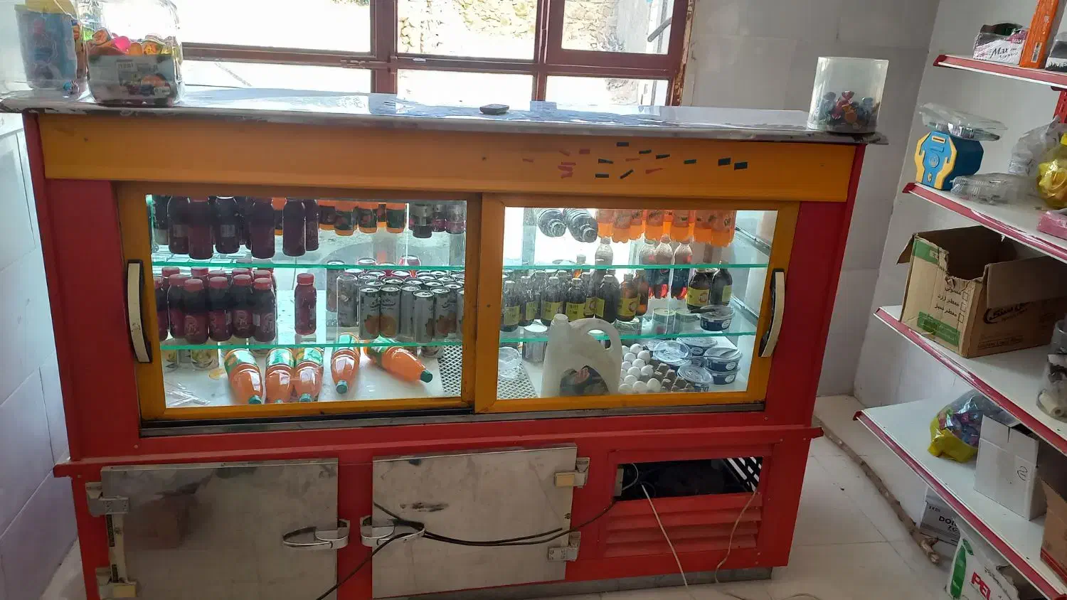 فروش یخچال ویترینی فروشگاهی سالم و درجه یک|یخچال و فریزر|دهدشت, |دیوار