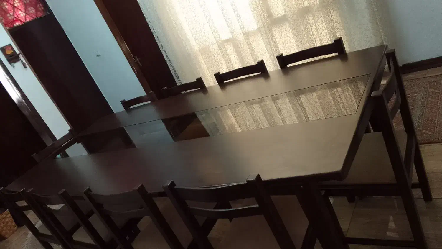 میز نهارخوری ۱۰نفره چوب|میز و صندلی غذاخوری|تهران, امامت|دیوار